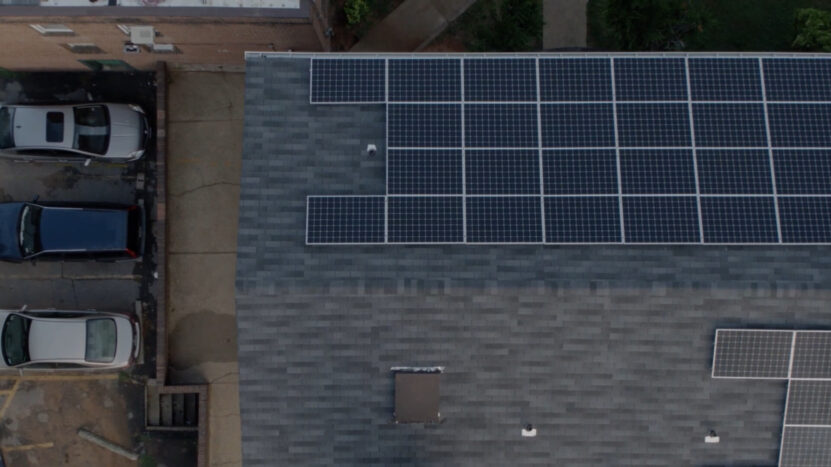 Installs solar systems