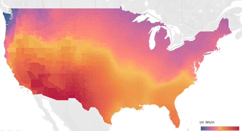 Level of Sun Exposure